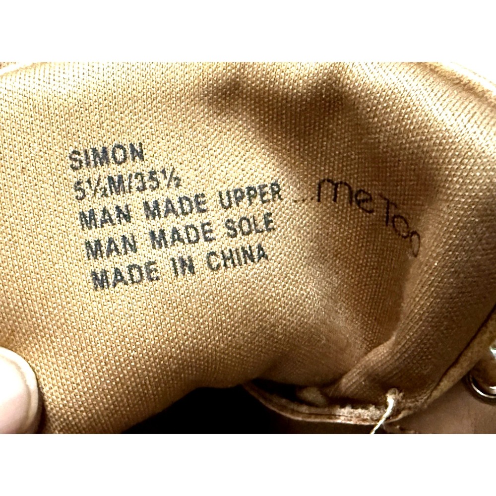 Me Too "SIMON"  Kids Boots Brown Size‎ 5.5 M - Picture 9 of 11
